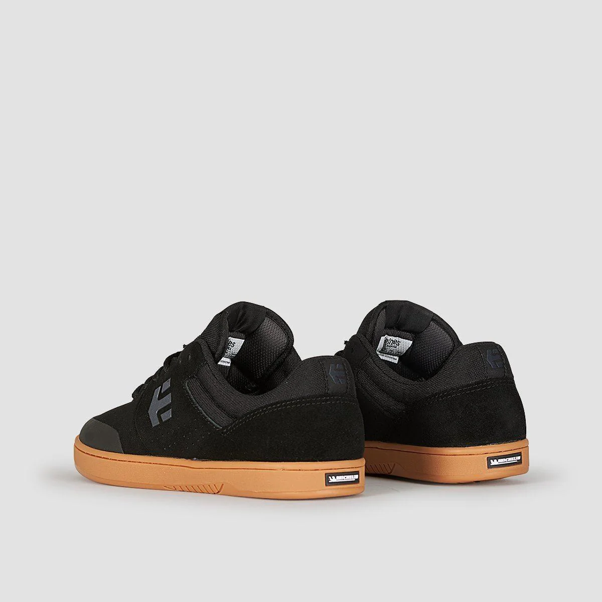 Etnies Marana Shoes - Black/Dark Grey/Gum - Image 3