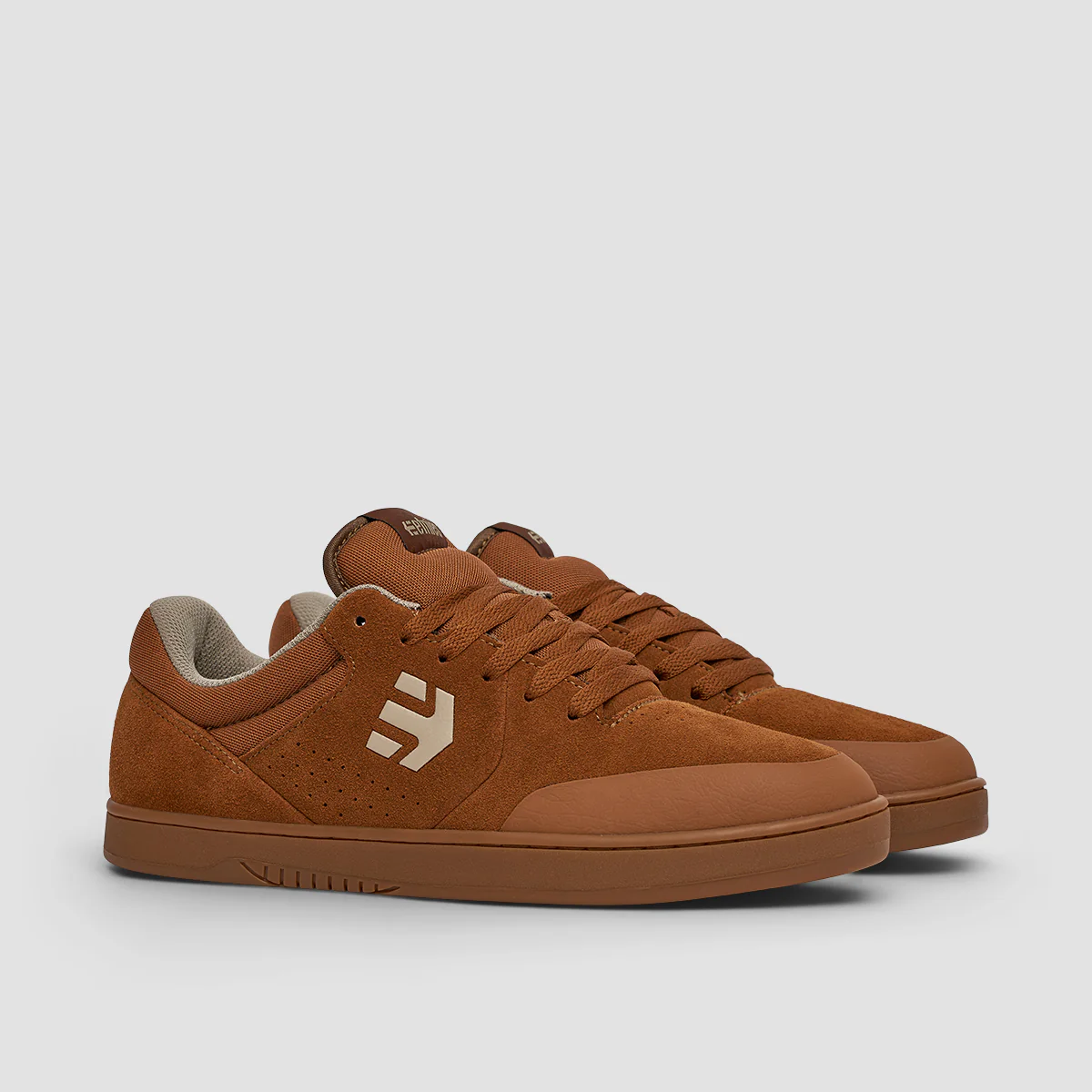 Etnies Marana Shoes - Brown/Beige/Gum - Image 2