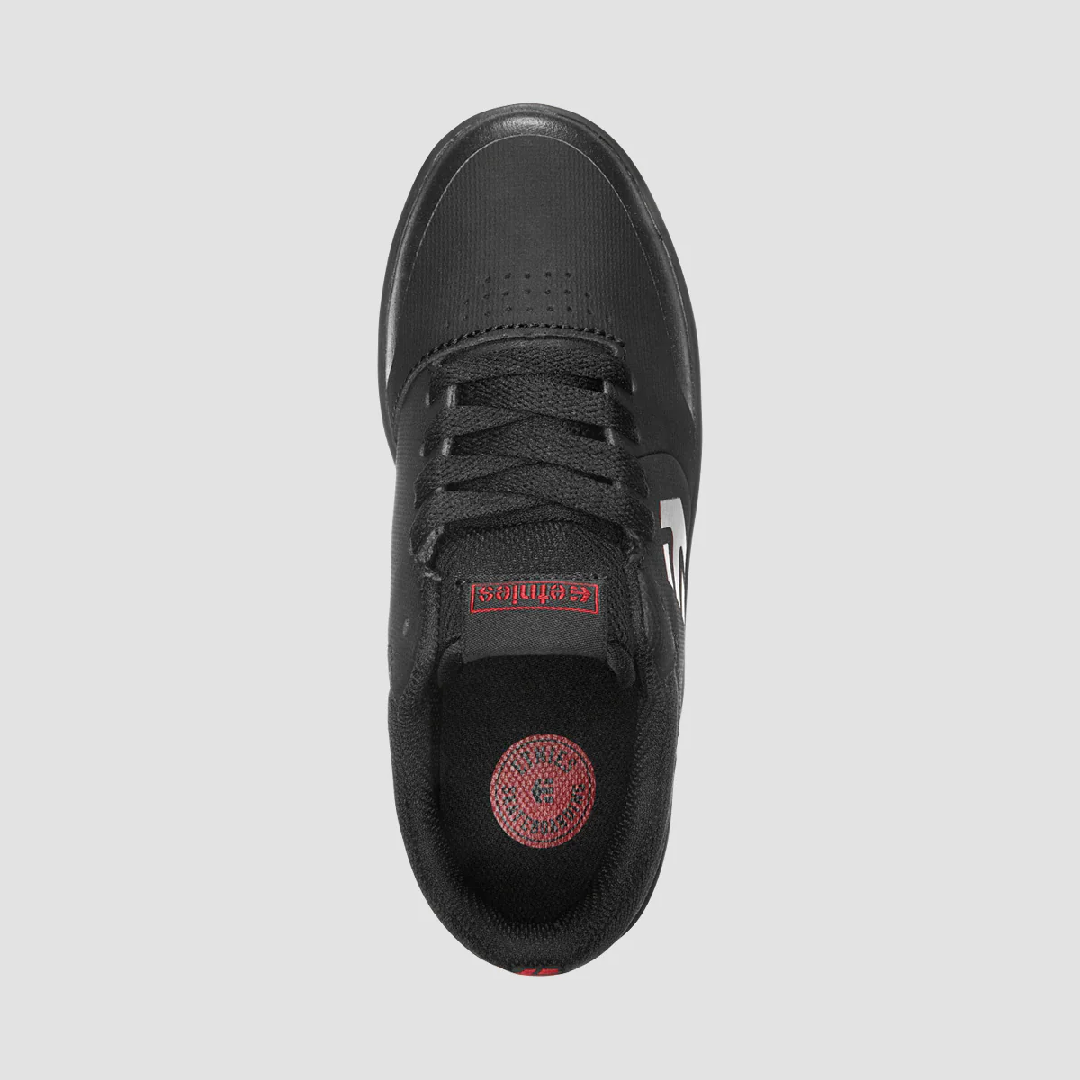 Etnies Marana Shoes - Black/Red/Black - Kids - Image 3