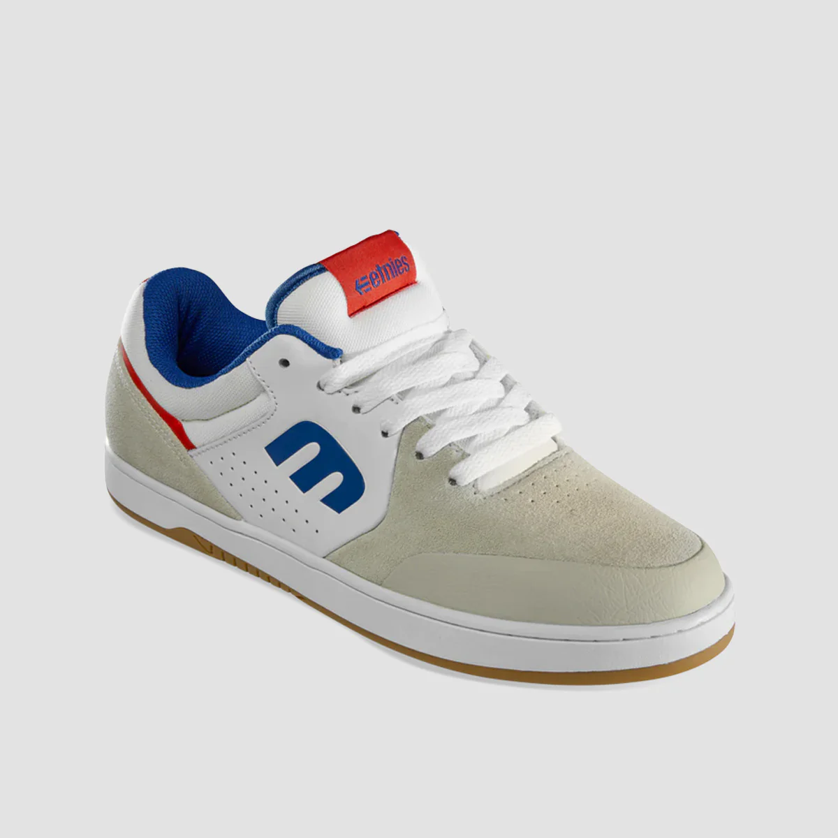Etnies Marana Shoes - White/Blue/Red - Image 2