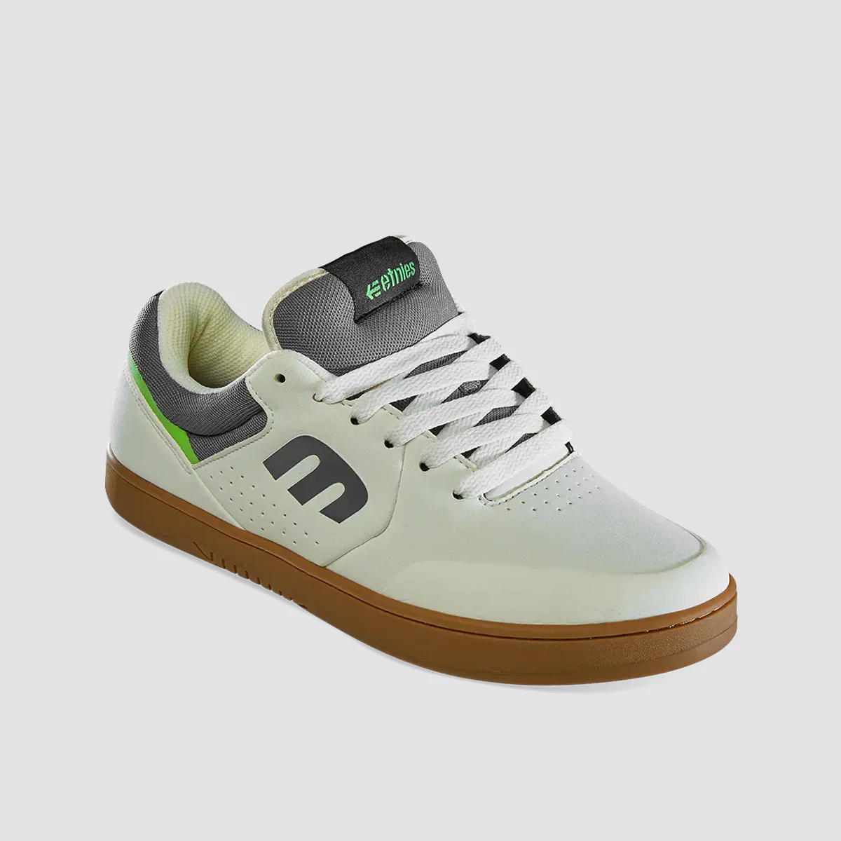 Etnies Marana Shoes - White/Grey/Gum - Image 2