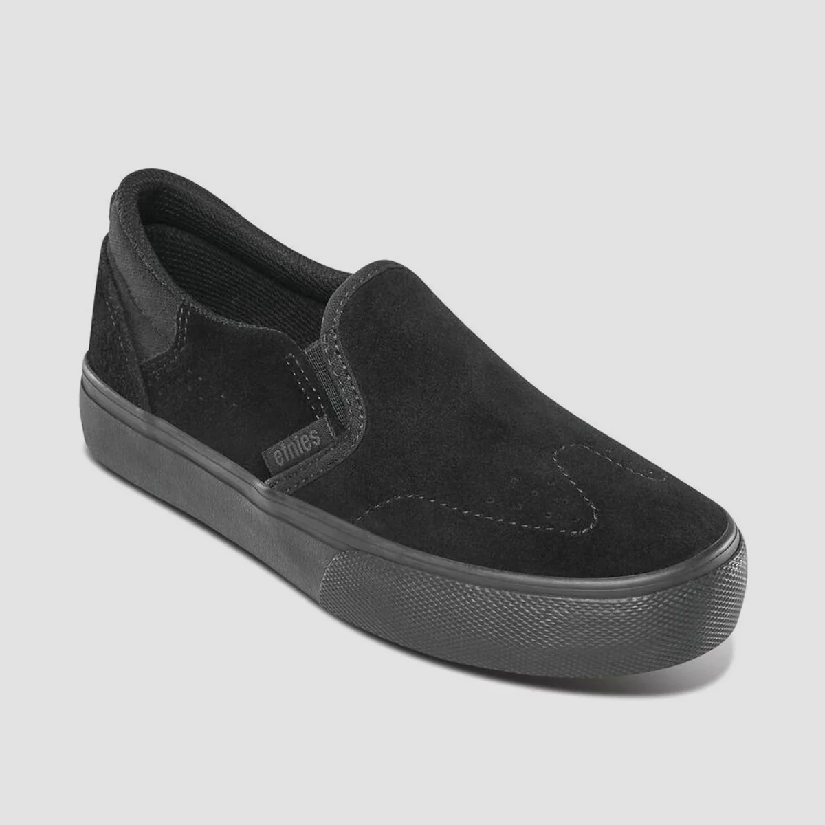 Etnies Marana Slip-On Shoes - Black/Black - Kids - Image 2