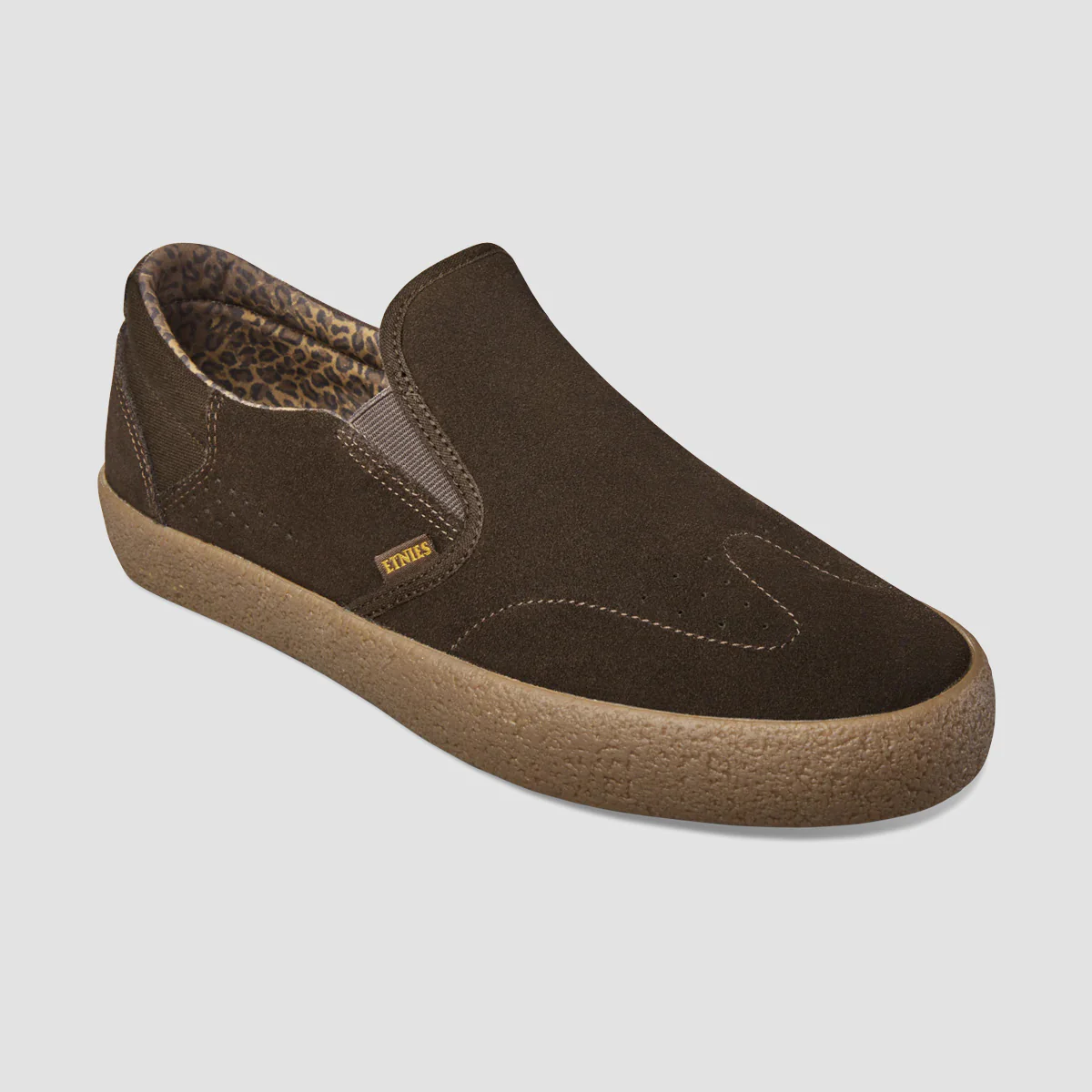 Etnies Marana Slip On X Dystopia X CJ Nelson Shoes - Brown/Gum - Image 2