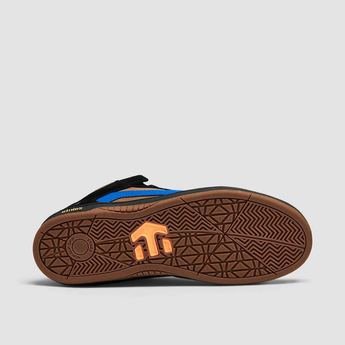 Etnies Mc Rap Hi Shoes - Black/Brown - Image 5