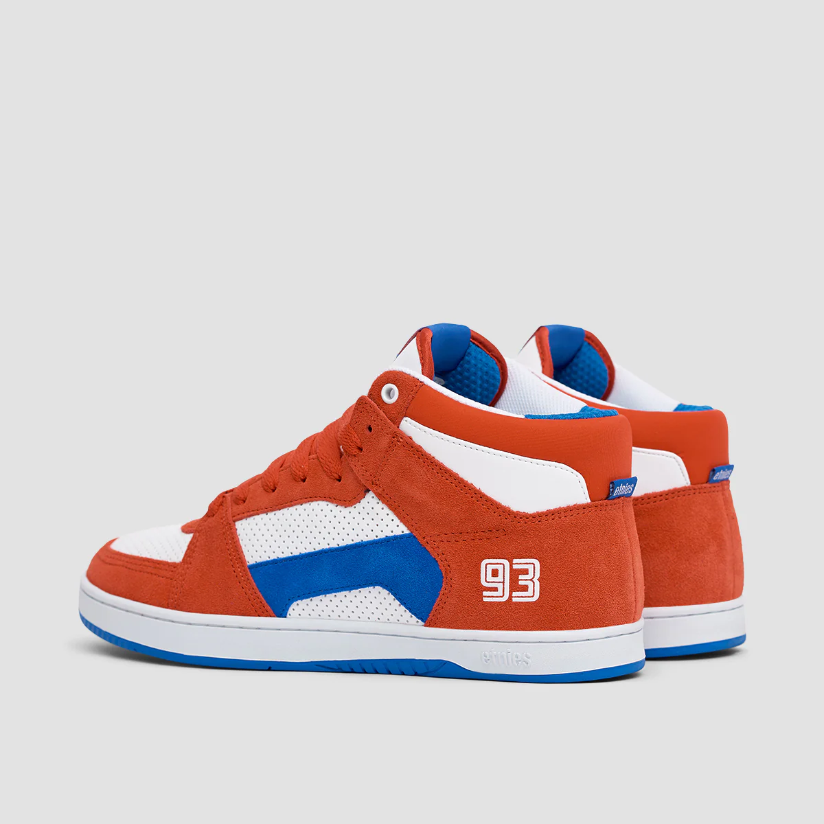 Etnies MC Rap Hi Shoes - Red/White/Blue - Image 3