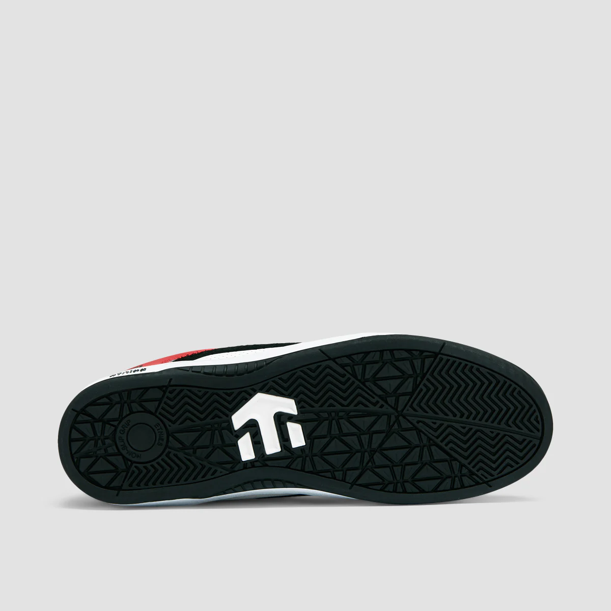 Etnies Mc Rap Lo Shoes - Black/Red/White - Image 5