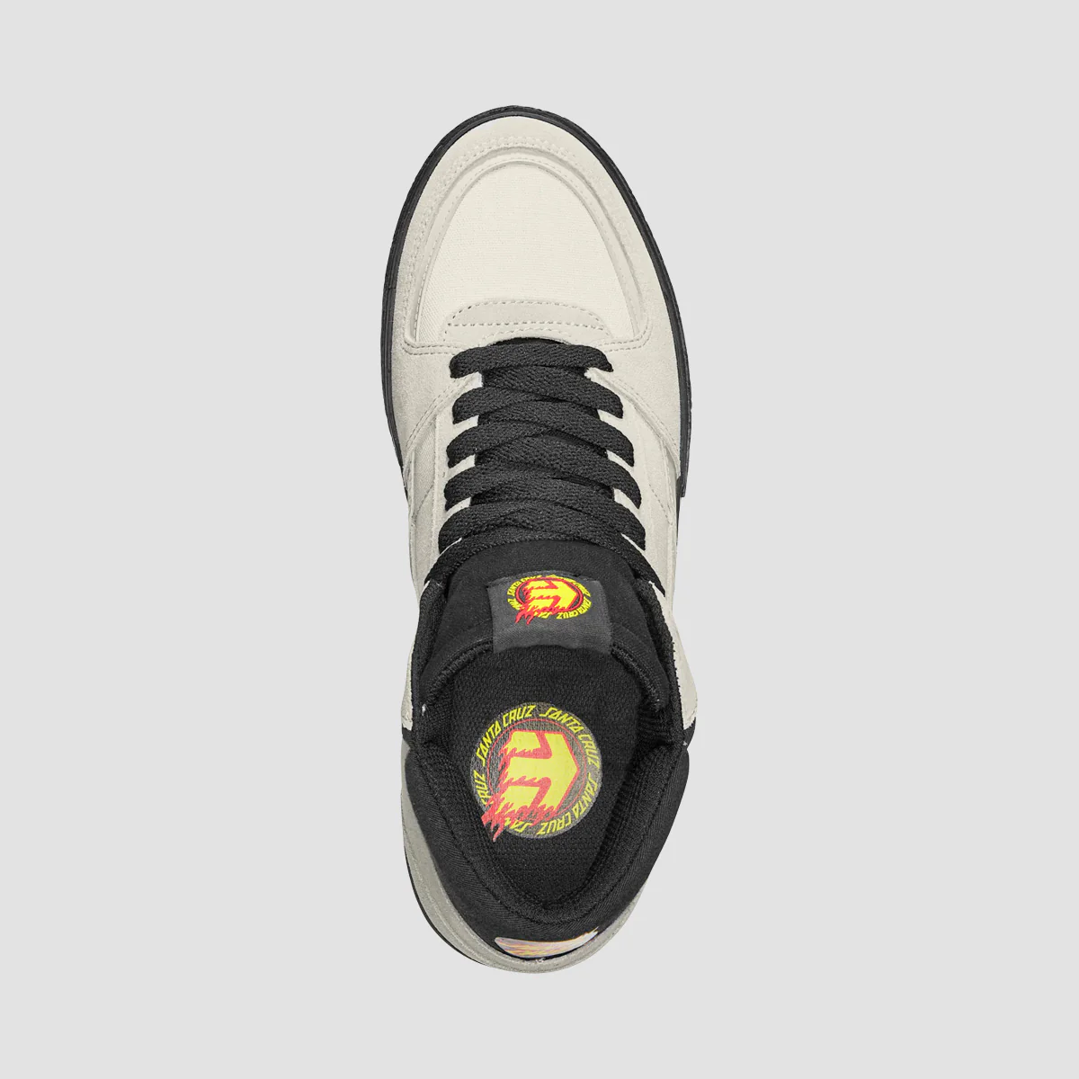 Etnies Screw Vulc X Santa Cruz Mid Top Shoes - White/Black - Image 3