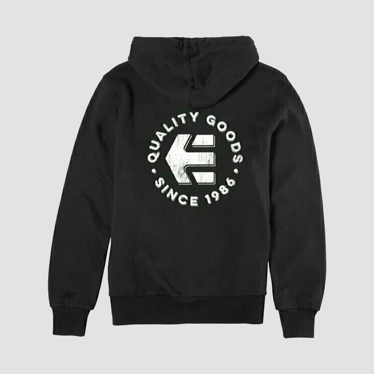 Etnies Since 1986 Zip Hoodie Black/White - Image 2