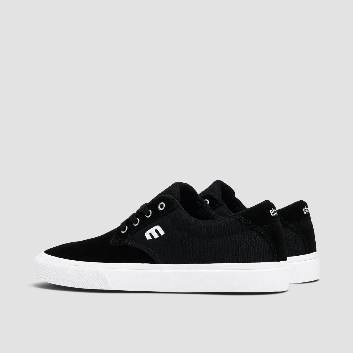 Etnies Singleton Vulc XLT Shoes - Black/White - Image 3