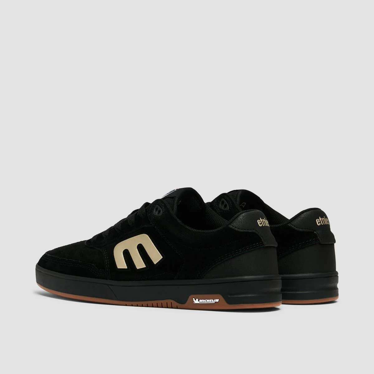 Etnies The Aurelien Michelin Shoes - Black/Gold - Image 3