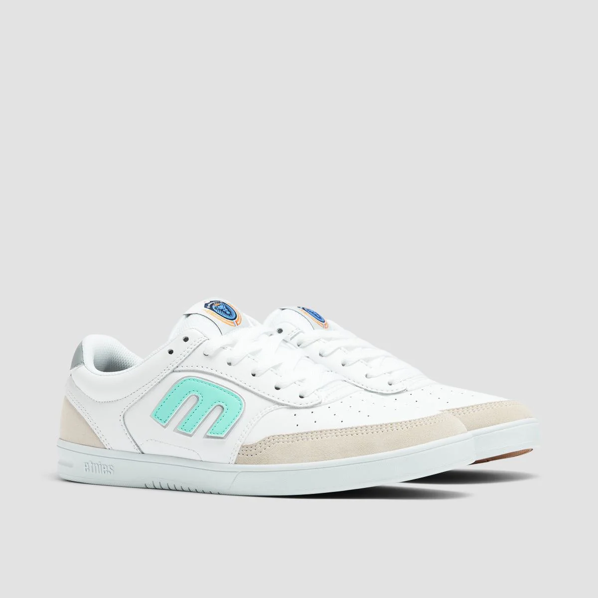Etnies The Aurelien Shoes - White/Mint - Image 2
