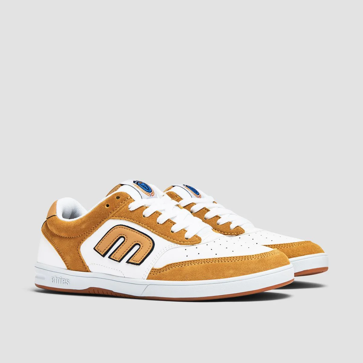 Etnies The Aurelien Shoes - Tan/White - Image 2