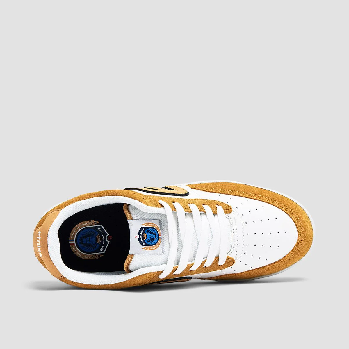 Etnies The Aurelien Shoes - Tan/White - Image 4