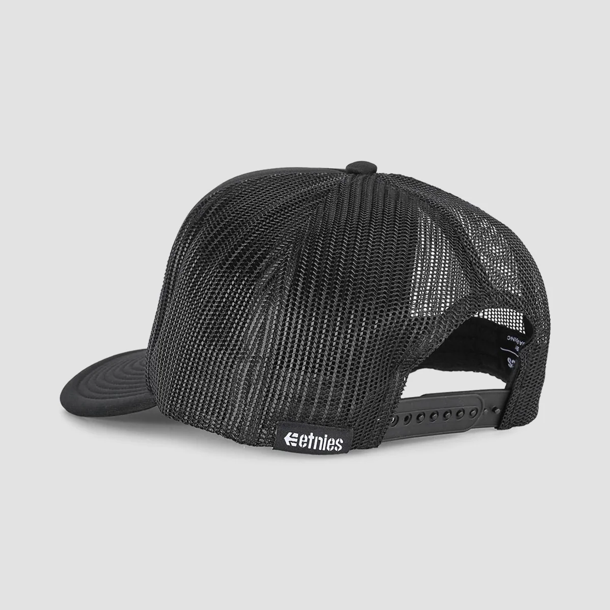 Etnies Wings Trucker Cap Black/White - Image 2