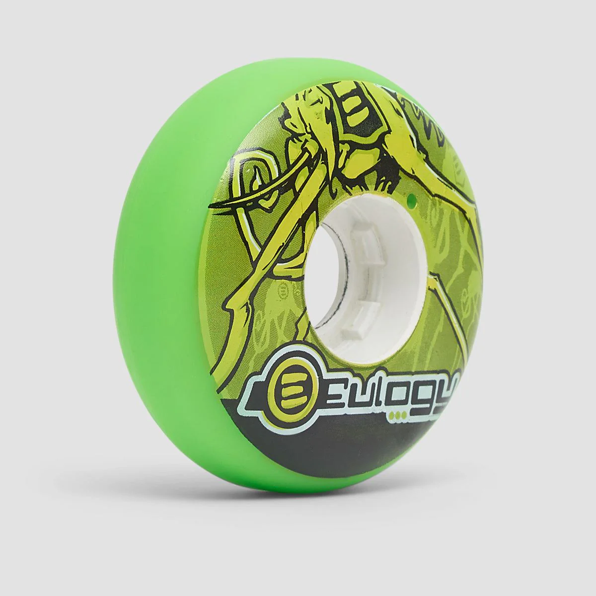 Eulogy Eric Schrijn Retro 89A Inline Wheels x4 Green 58mm - Image 2