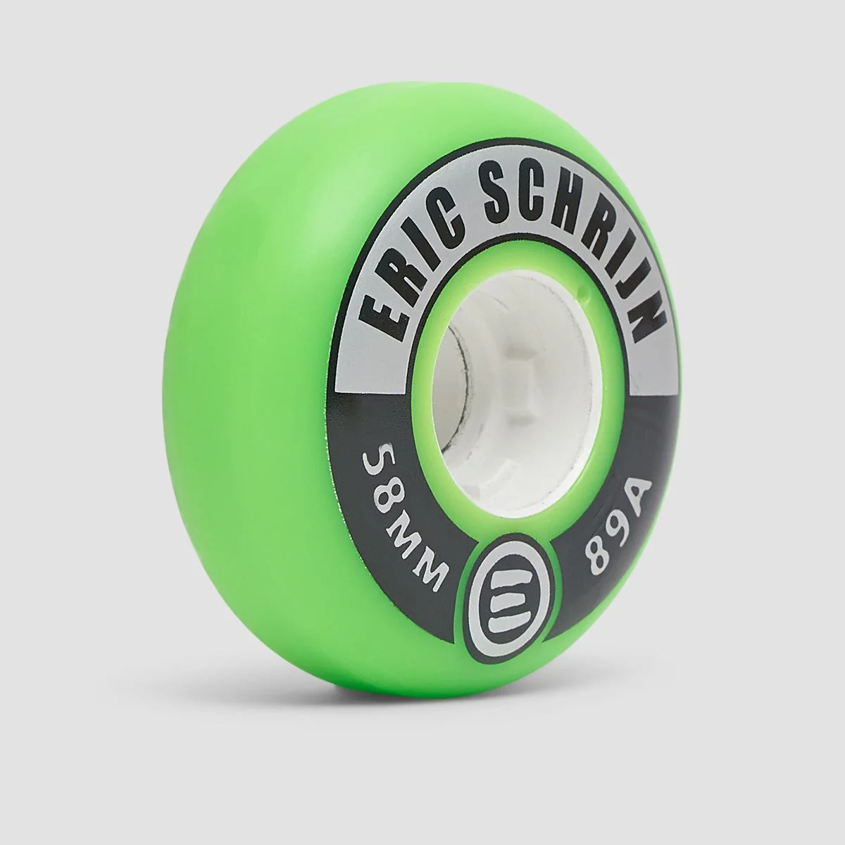 Eulogy Eric Schrijn Retro 89A Inline Wheels x4 Green 58mm - Image 3