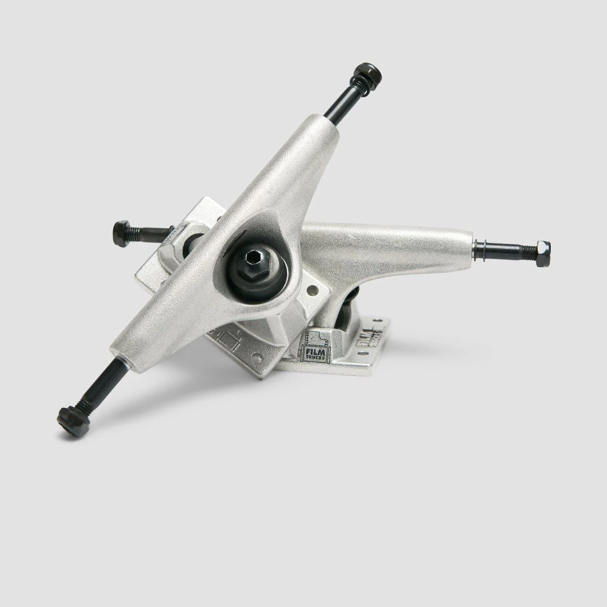 Film 5.25 Inverted Kingpin Skateboard Trucks 1 Pair Raw - 8" - Image 4