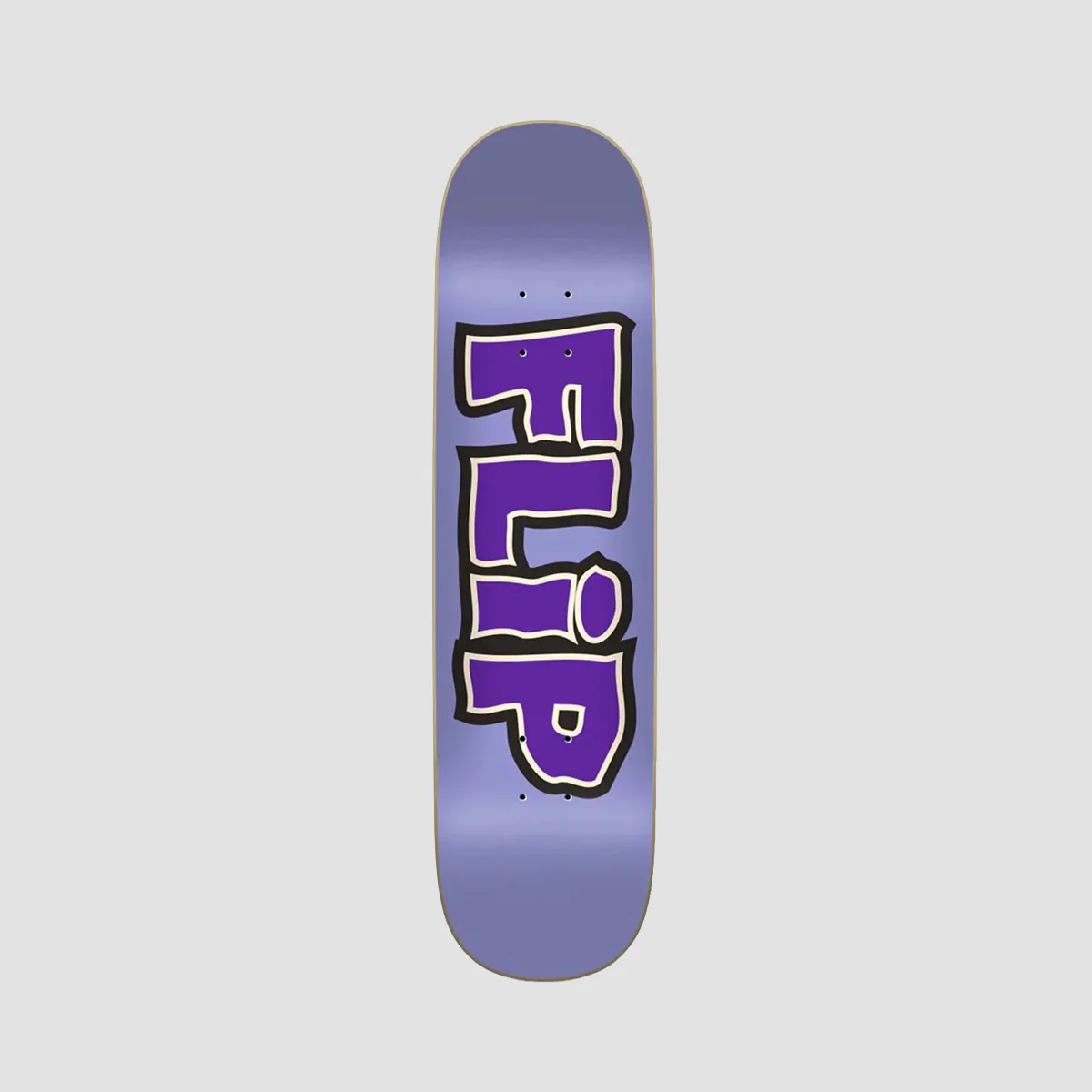 Flip Team Meltdown Skateboard Deck Purple - 8.25"