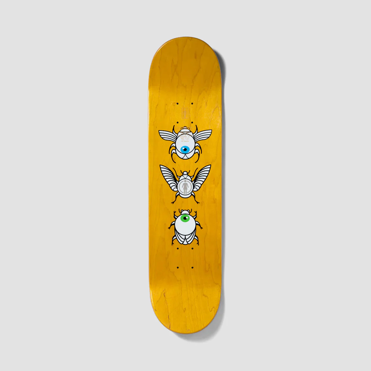 Girl Beetle Bum Niels Bennett Skateboard Deck - 8.25" - Image 2