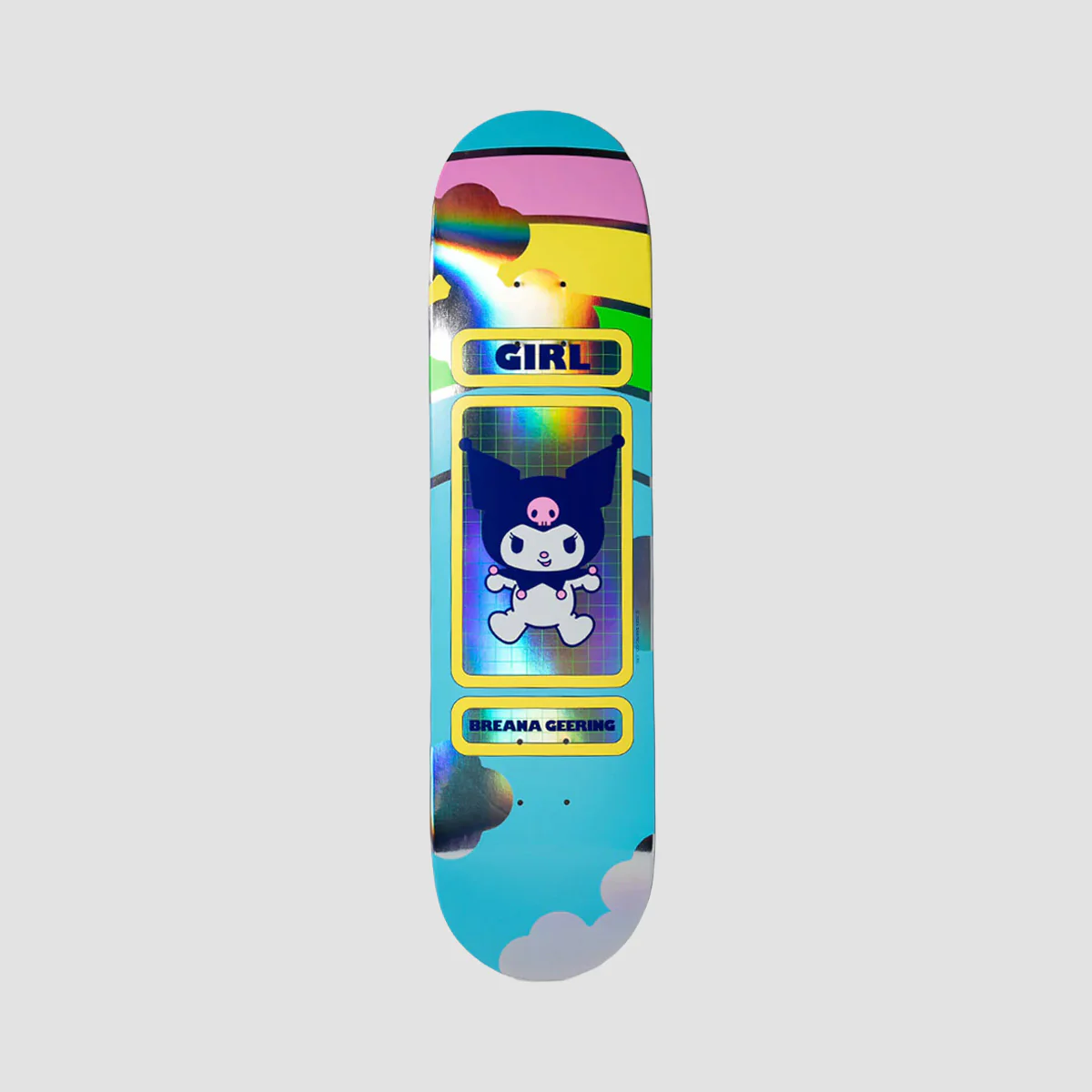 Girl Hello Kitty Rainbow Breana Geering (Blind Bag) Skateboard Deck - 8" - Image 3