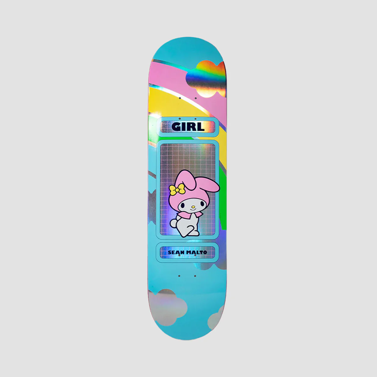 Girl Hello Kitty Rainbow Sean Malto (Blind Bag) Skateboard Deck - 8.25" - Image 3