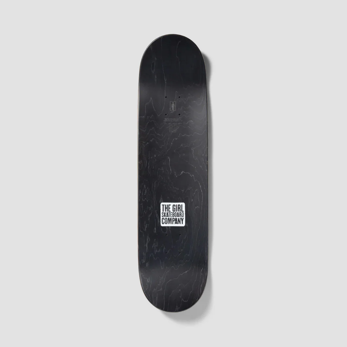 Girl OG Kennedy WR48 Skateboard Deck Black/White - 8.25" - Image 2