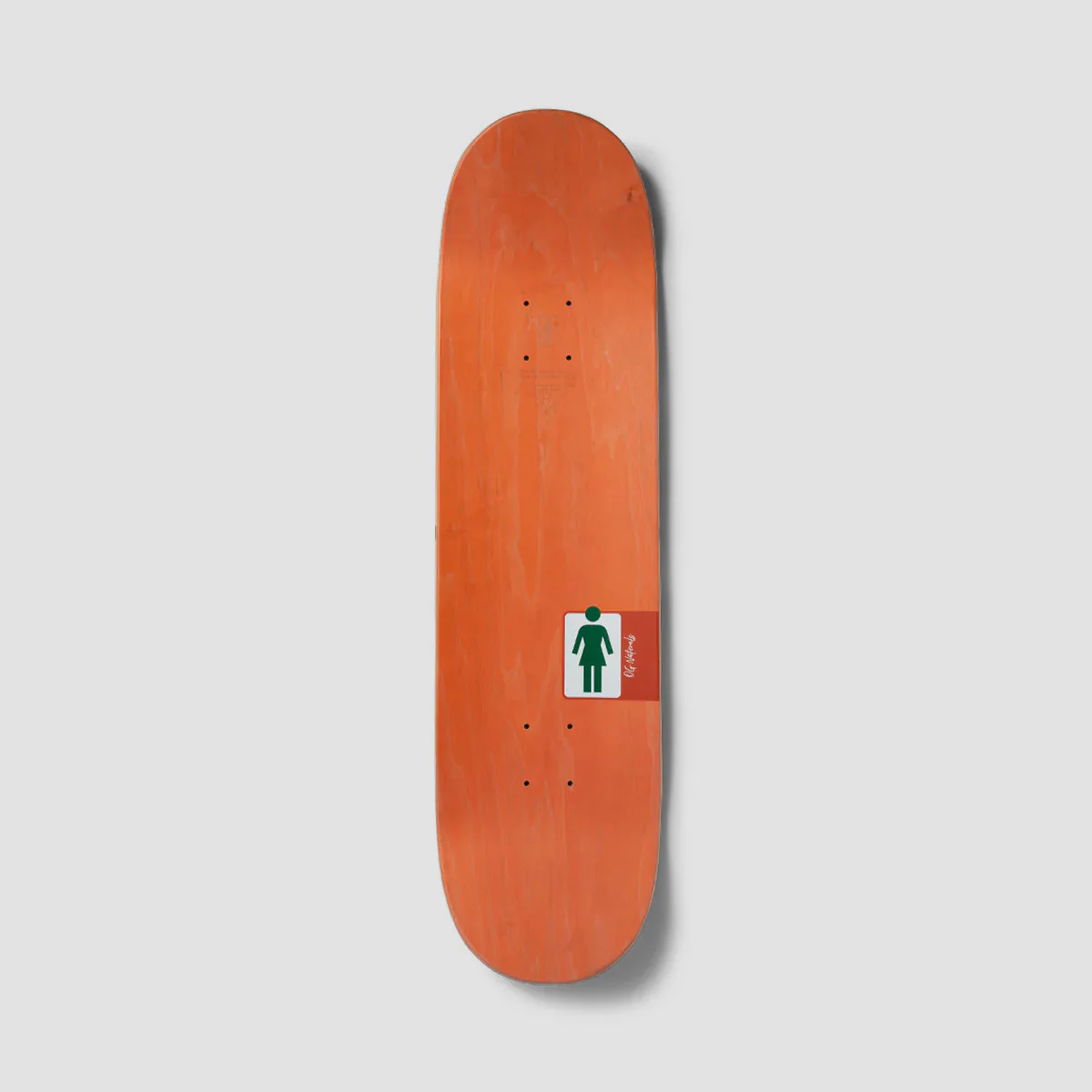 Girl OG Naturals Pacheco Twin Tip Skateboard Deck - 8.5" - Image 2