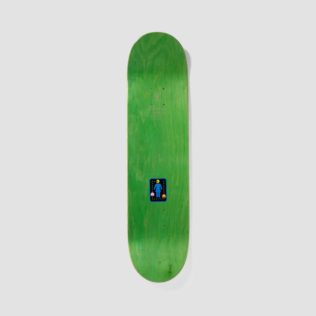 Girl Pac-Man Mike Carroll Skateboard Deck - 8.375" - Image 2