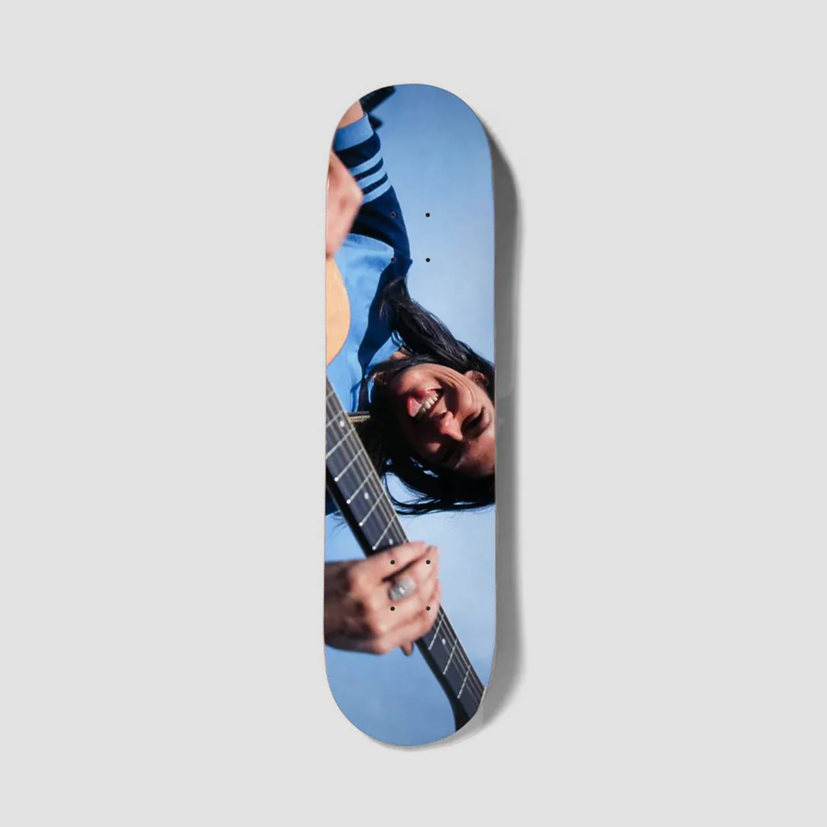 Girl Spike Photo Kim Deal Skateboard Deck - 8"