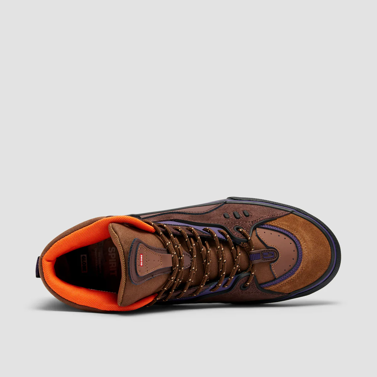 Globe Dimension High Top Shoes - Brown/Maalouf - Image 4