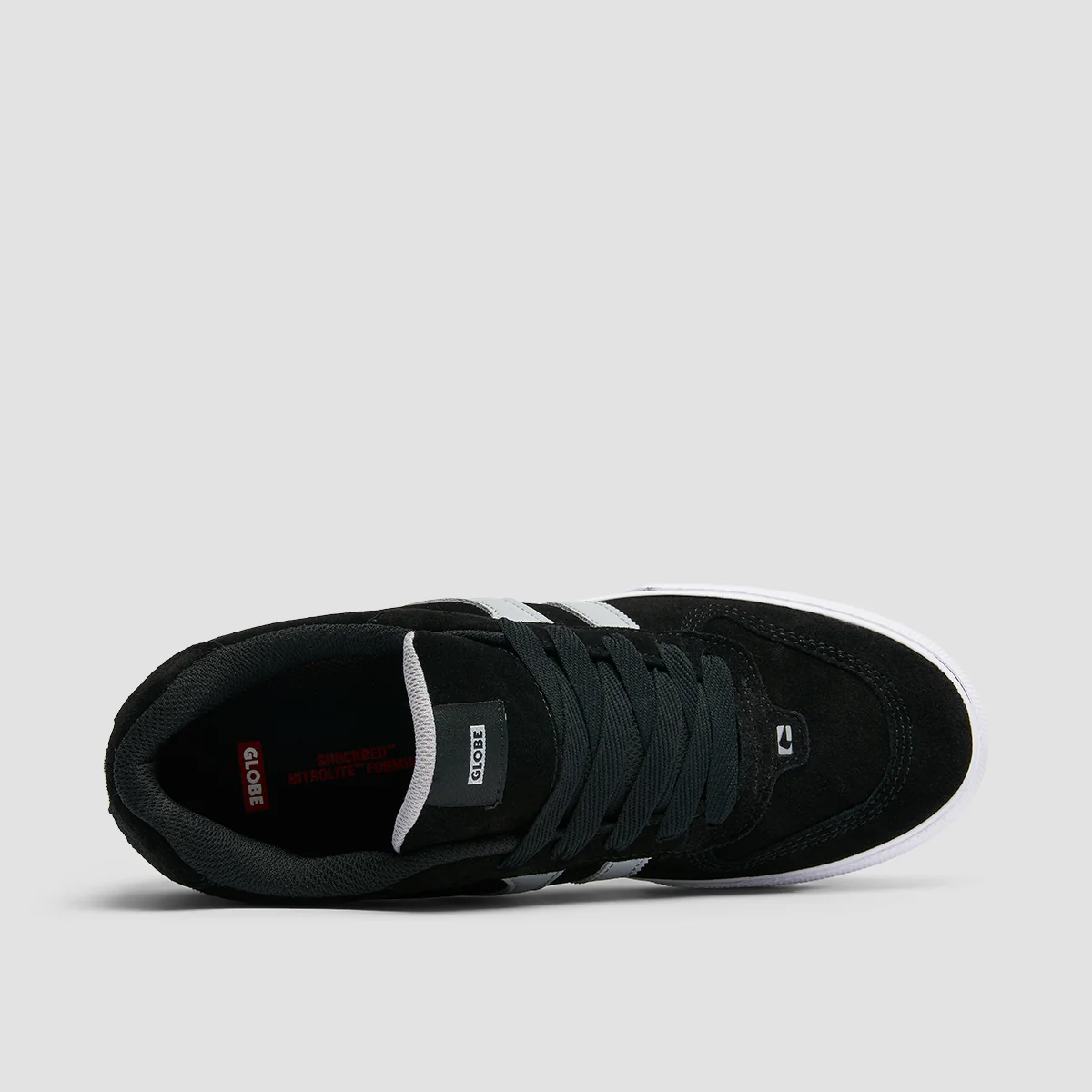 Globe Encore-2 Shoes - Black/Light Grey - Image 4