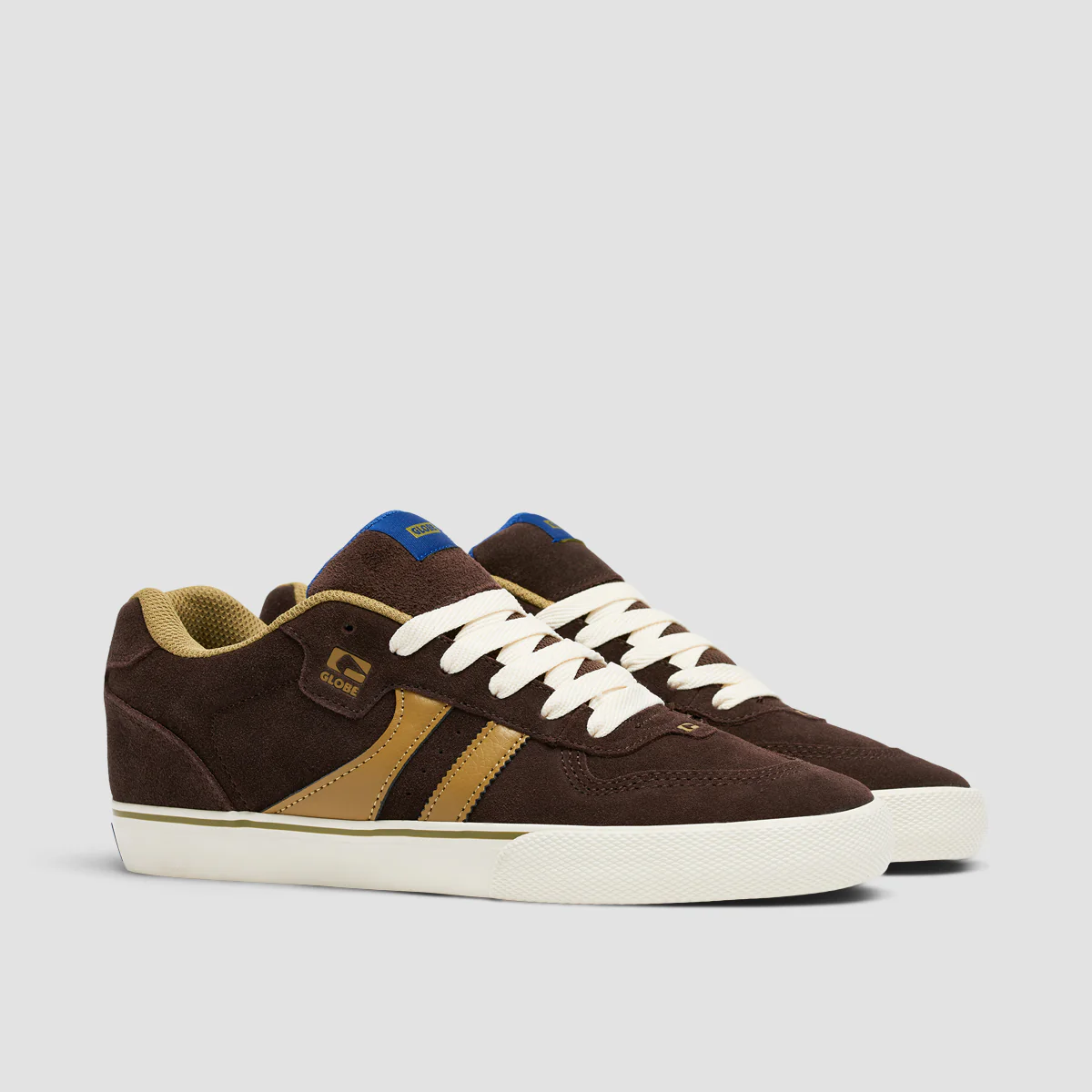 Globe Encore-2 Shoes - Dark Oak/Sulphur - Image 2