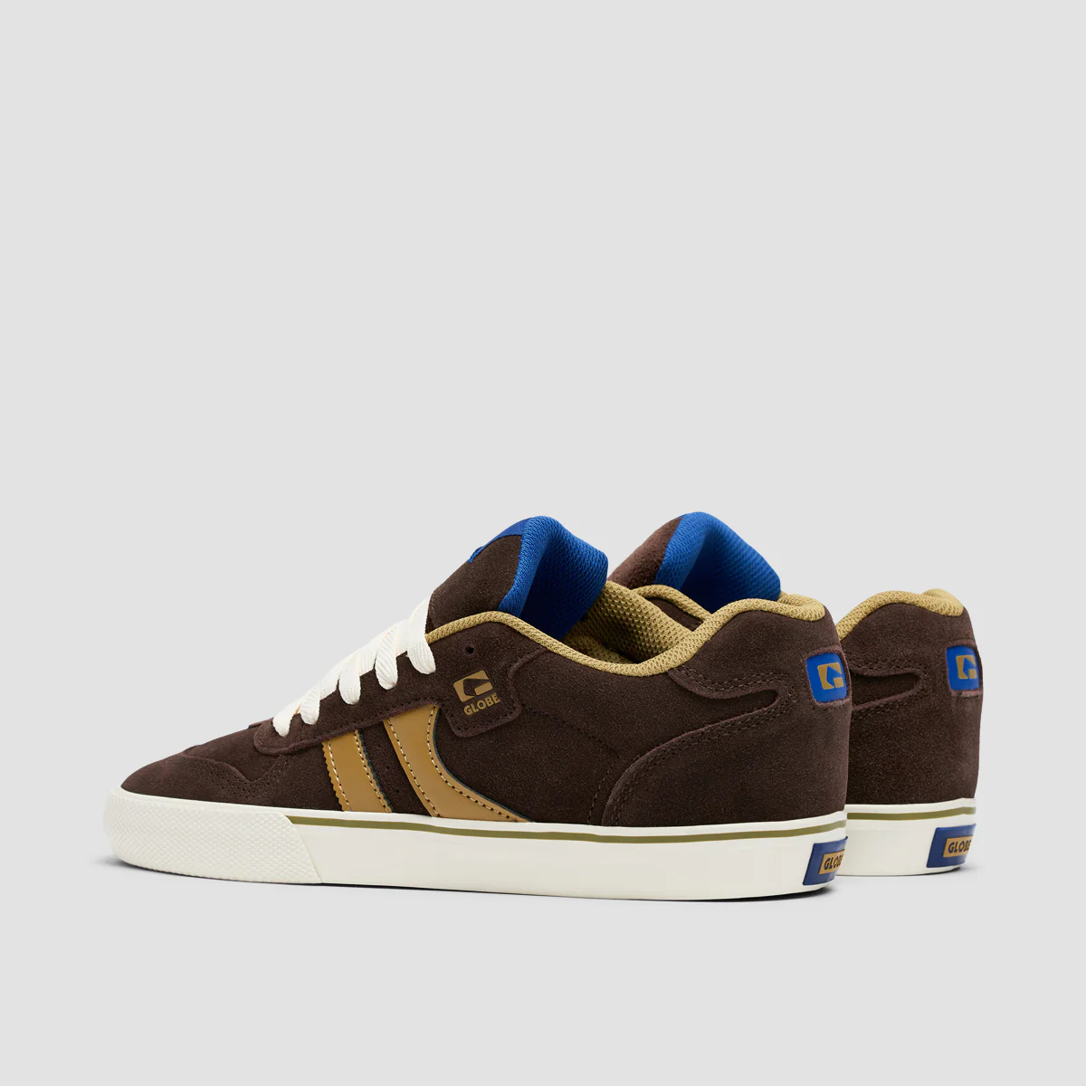 Globe Encore-2 Shoes - Dark Oak/Sulphur - Image 3