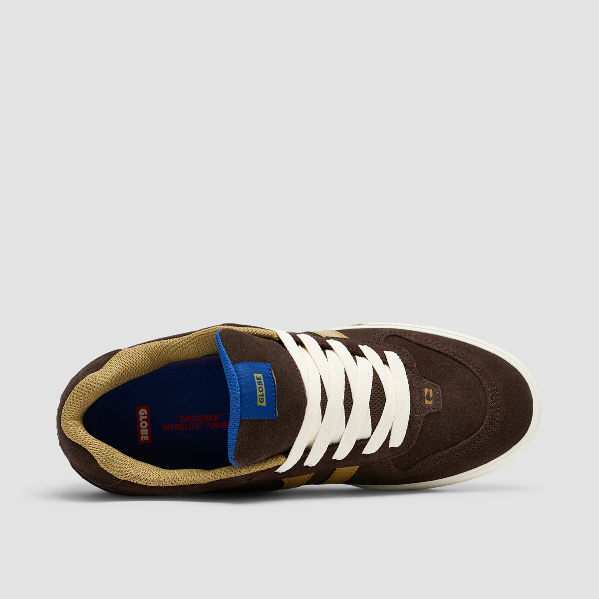 Globe Encore-2 Shoes - Dark Oak/Sulphur - Image 4