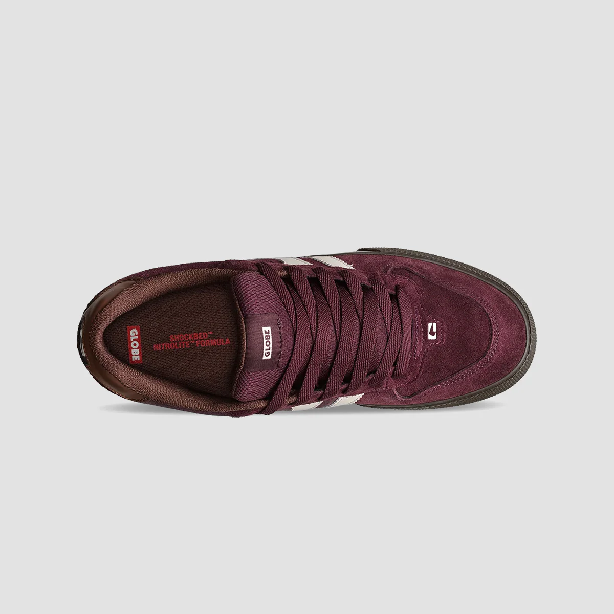 Globe Encore-2 Shoes - Eggplant/Dark Gum - Image 2