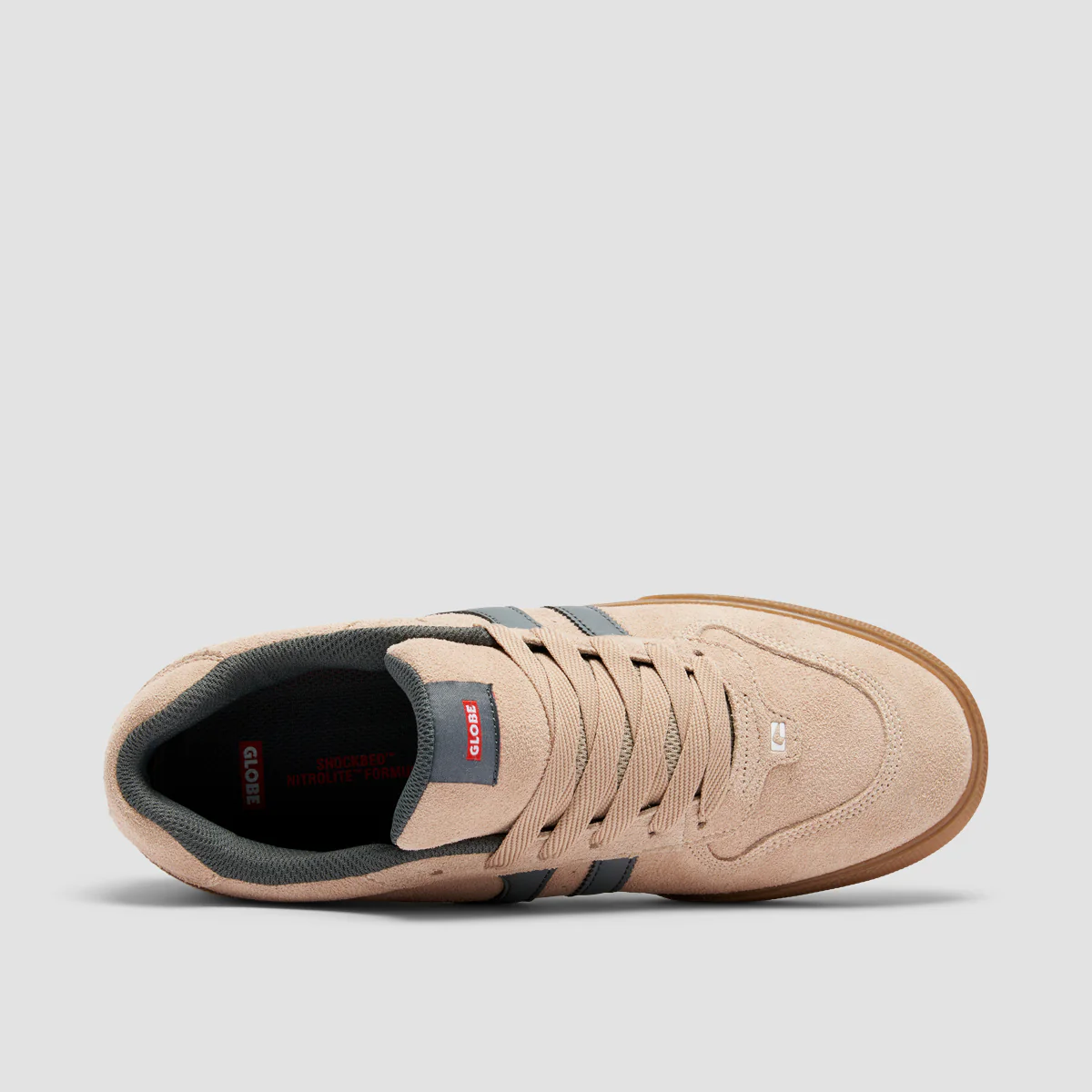Globe Encore-2 Shoes - Sesame/Charcoal - Image 4
