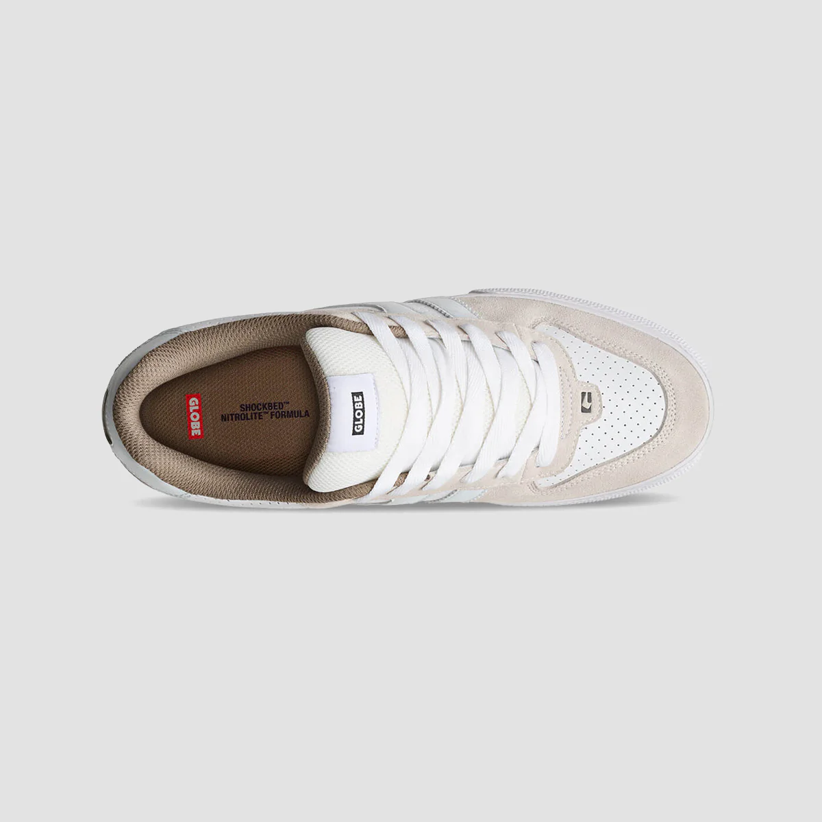 Globe Encore-2 Shoes - White Dip - Image 2