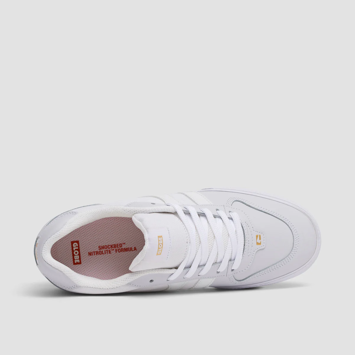 Globe Encore-2 Shoes - White/Gold Dip - Image 4