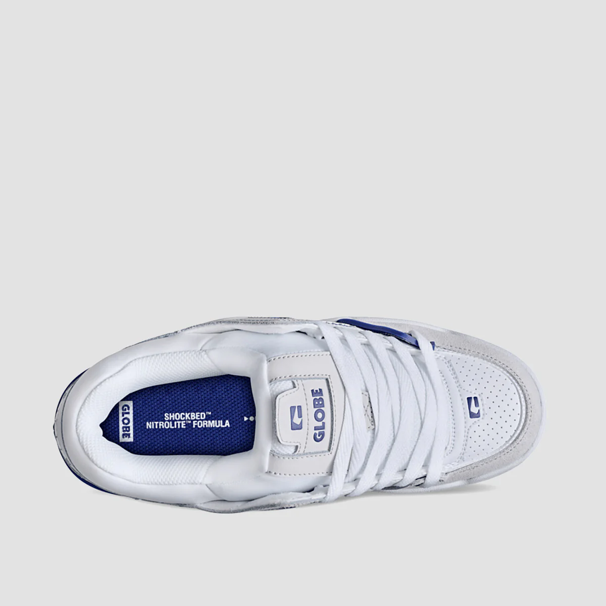 Globe Fusion Shoes - Blue/White - Image 2