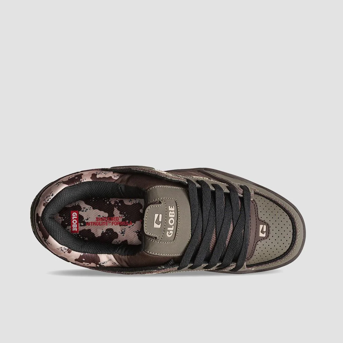 Globe Fusion Shoes - Mud/Camo - Image 2