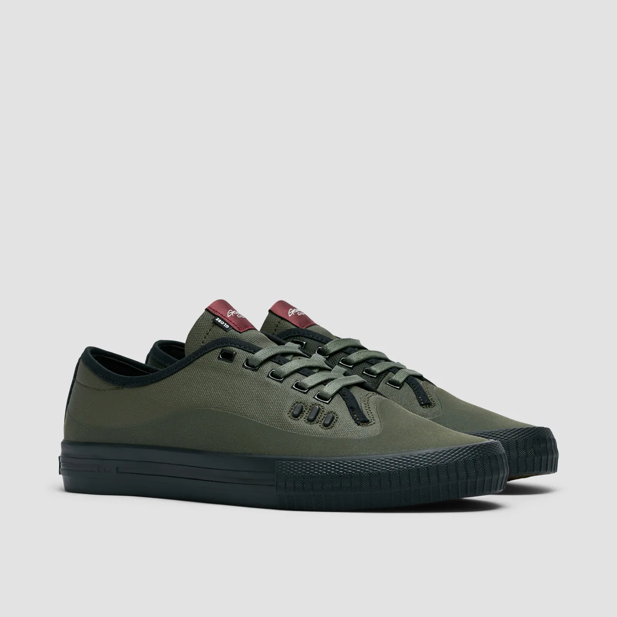 Globe Gillette Shoes - Dark Olive/Black - Image 2