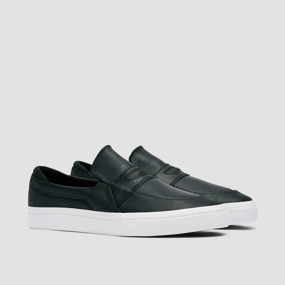 Globe Liaizon Slip On Shoes - Black Distress/White - Image 2