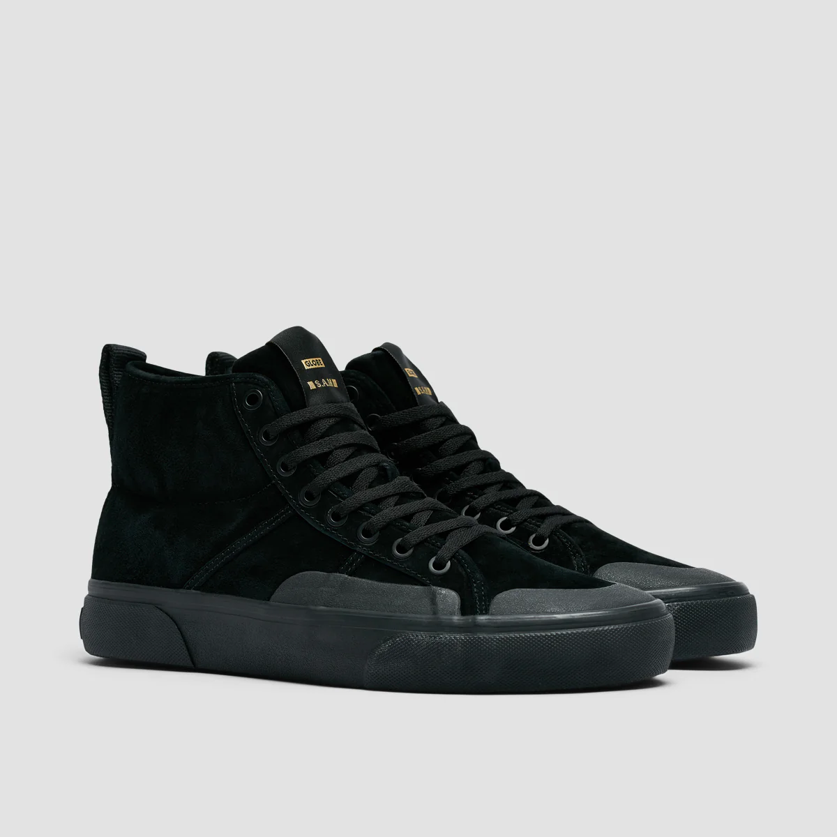 Globe Los Angered II High Top Shoes - Black Wolverine/Montano - Image 2