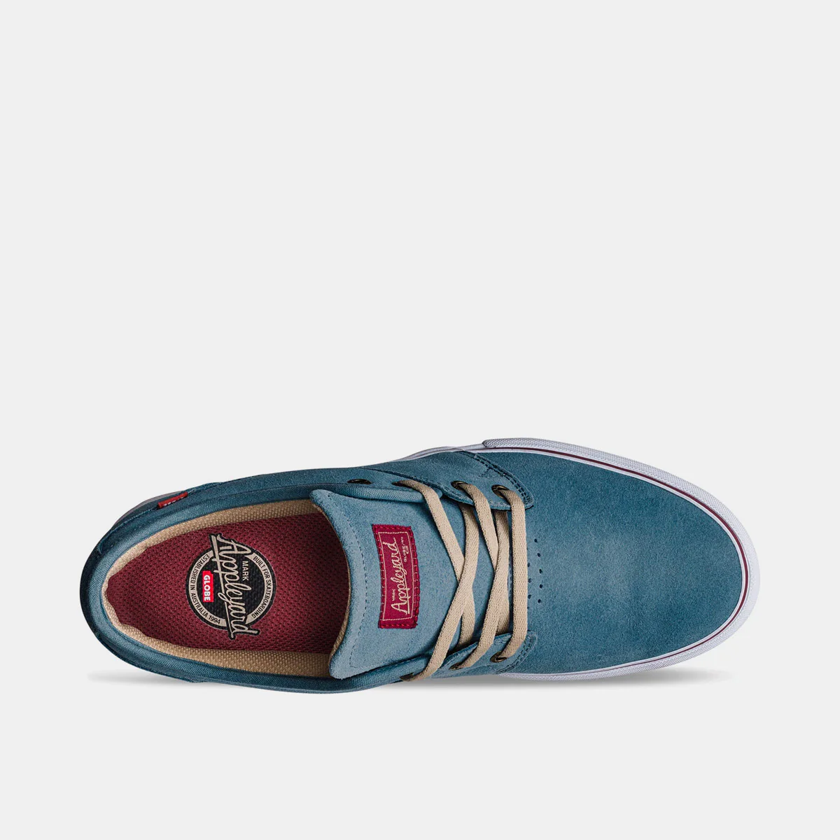 Globe Mahalo Shoes - Smoke Blue/White - Image 2