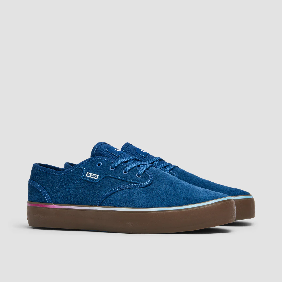 Globe Motley II Shoes - Blue/Gum - Image 2