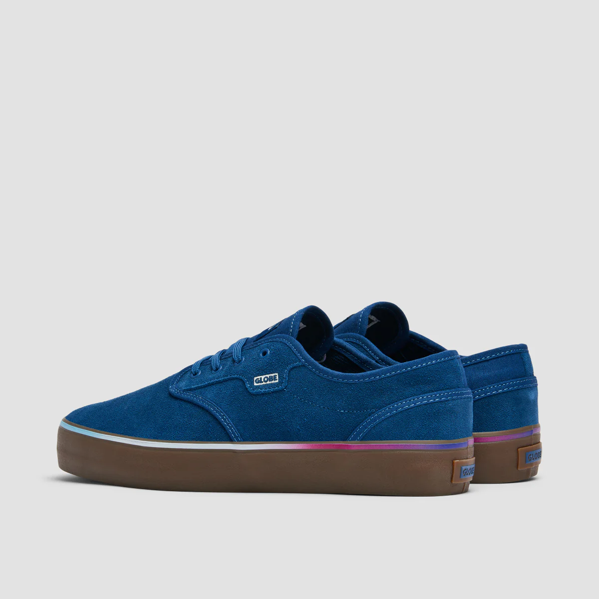 Globe Motley II Shoes - Blue/Gum - Image 3