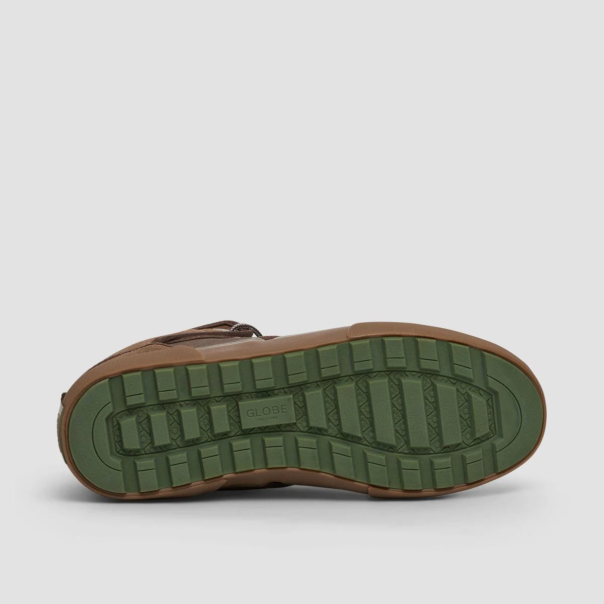 Globe Motley Mid Top Shoes - Chestnut/Olive/Summit - Image 5