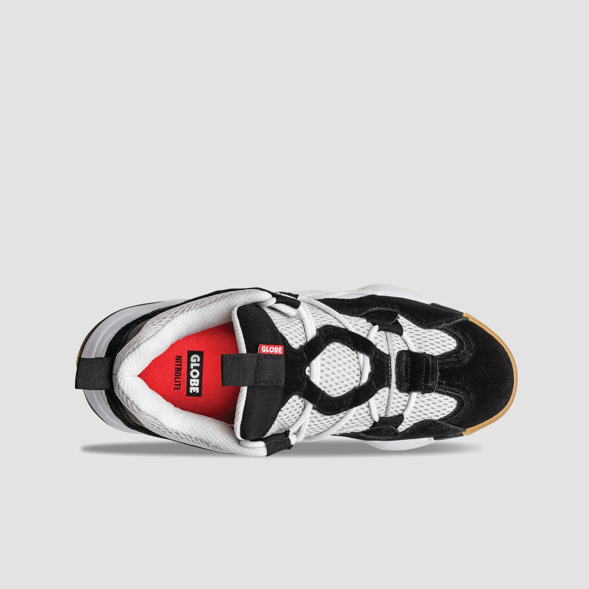Globe Option Evo Shoes - Black/Grey/White - Image 2