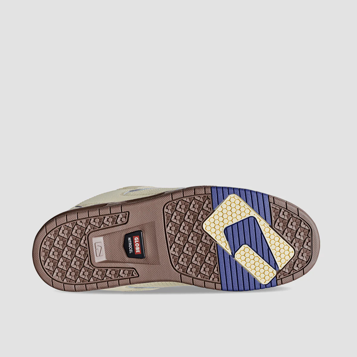 Globe Sabre Shoes - Antique White/Blue - Image 3