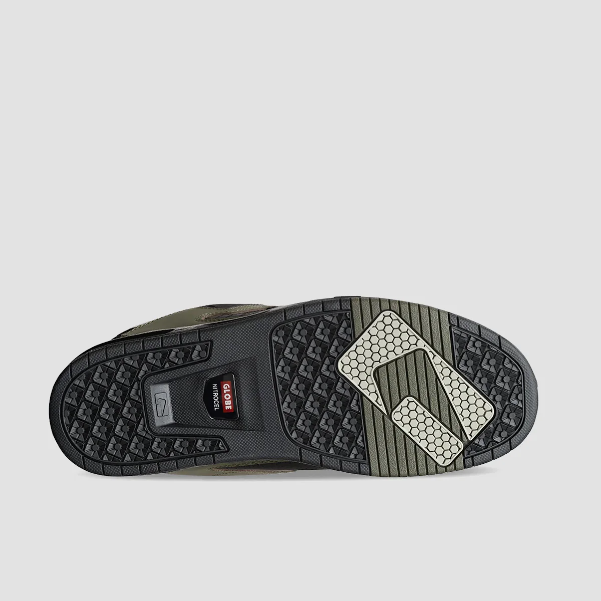 Globe Sabre Shoes - Black/Army - Image 3